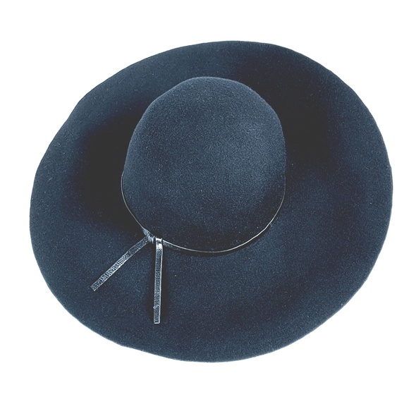 H&M Accessories - H & M Floppy Wool Hat Black